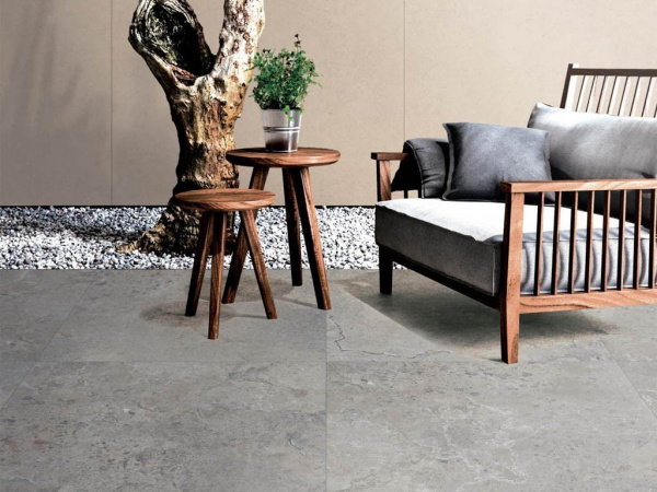 На фото Плитка PIETRA VIVA (ABK Ceramiche)