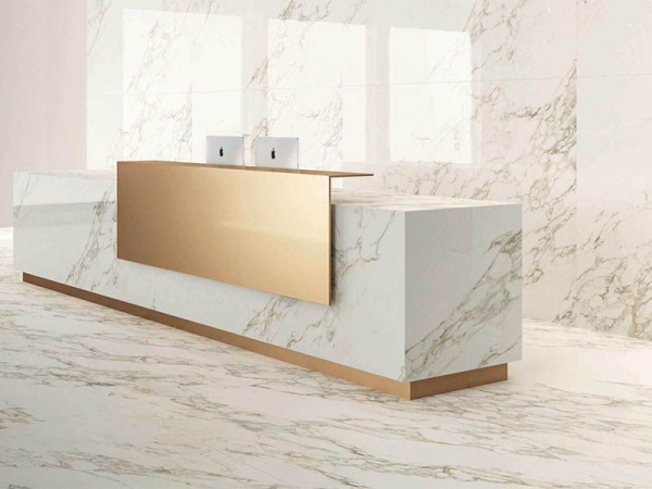 На фото Керамогранит MARBLE EXPERIENCE (Impronta Ceramiche)