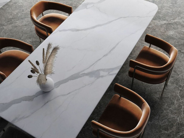 На фото Плитка STATUARIO (Moreroom)