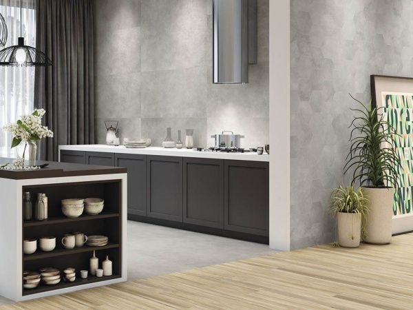 На фото Плитка WORK (APE Ceramica)