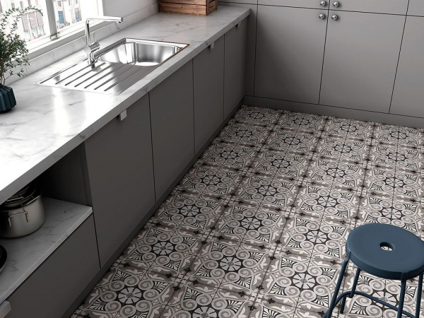 Керамогранит   ART NOUVEAU (Equipe Ceramicas) На фото Плитка  ART NOUVEAU (Equipe Ceramicas)
