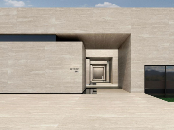 Керамогранит  TRAVERTINE ROMAN (Moreroom) На фото Плитка TRAVERTINE ROMAN (Moreroom)