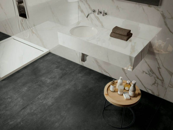 На фото Плитка CALACATTA / I MARMI (AVA Ceramica)