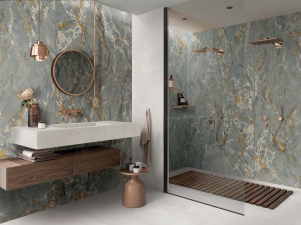 На фото Плитка SENSI SIGNORIA (ABK Ceramiche)