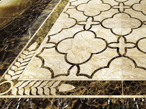 На фото Плитка WATERJET (Marmocer)