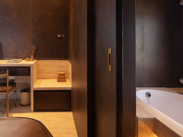 На фото Плитка OSSIDO (Laminam)