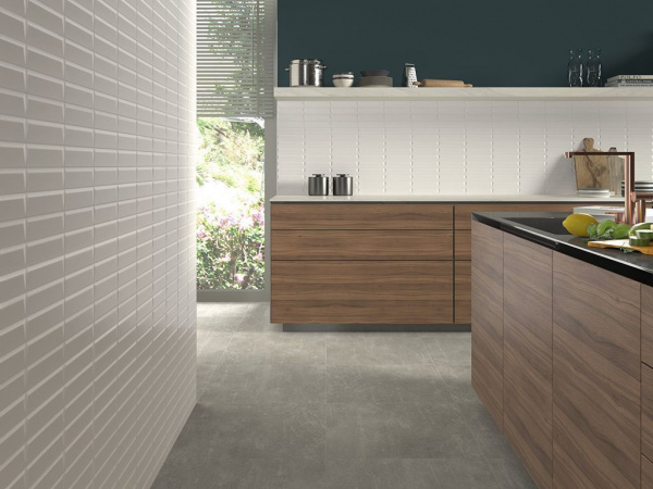 На фото Плитка THREE-D (APE Ceramica)