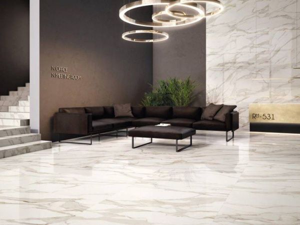 На фото Плитка PURITY OF MARBELE XL Supergres Ceramiche