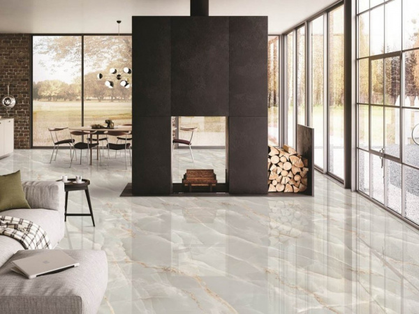 На фото Плитка 60x120 (Ocean Ceramic)