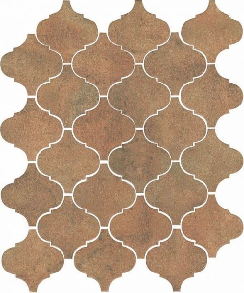 Настенная плитка Арабески котто рыжий 65003 26x30 от Kerama Marazzi (Россия)