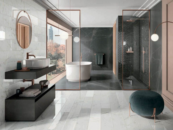 На фото Плитка LUX EXPERIENCE (Impronta Ceramiche)