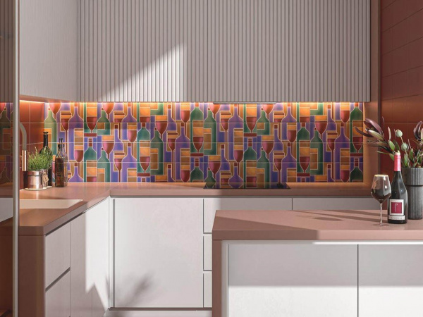 На фото Плитка ТОСКАНА: КАРМИНЬЯНО (Kerama Marazzi)