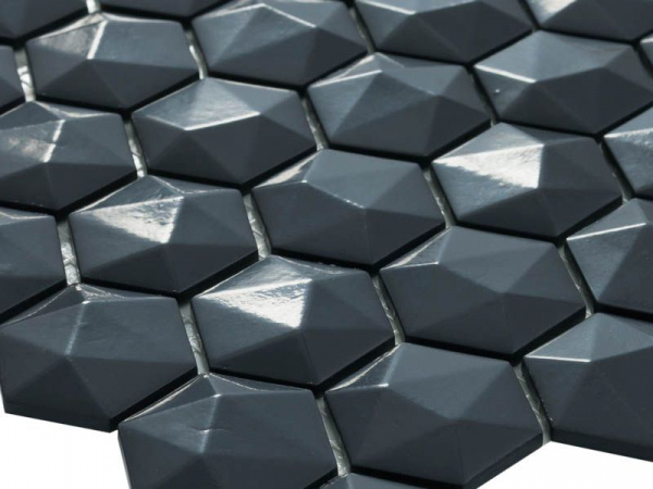 На фото Мозаика HEX (Vidrepur)