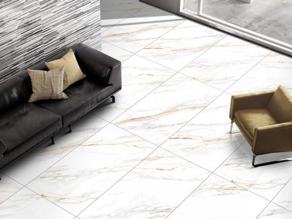 На фото Плитка 60x120 (Ocean Ceramic)