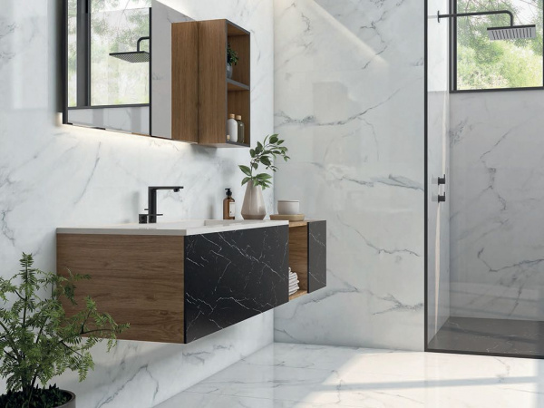 На фото Плитка PORCESLUX (Prissmacer)