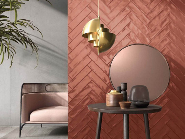 На фото Плитка CROSSROAD BRICK (ABK Ceramiche)