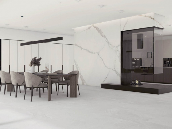 Керамогранит  ALTO STATUARIO (Ascale) На фото Плитка ALTO STATUARIO (Ascale)