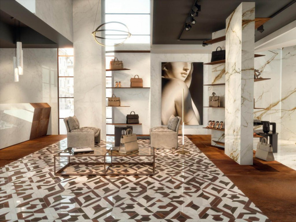 На фото Плитка MARVEL SHINE (Atlas Concorde)