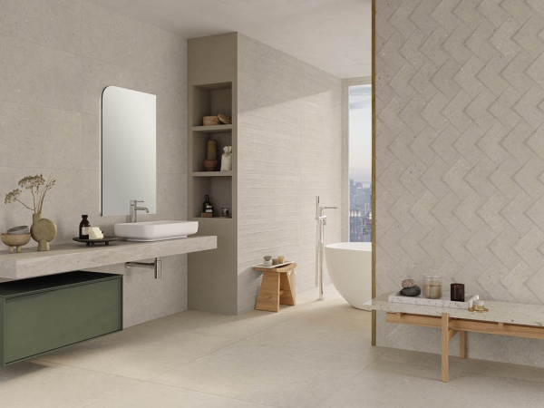 На фото Плитка CEMENT STONE (Sanchis Home)