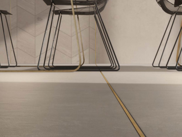 На фото Плитка CROSSROAD CHALK (ABK Ceramiche)