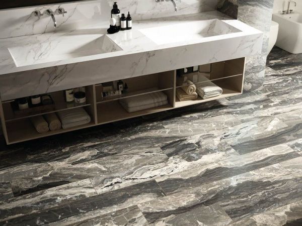 На фото Керамогранит CASTLE (La Fabbrica)