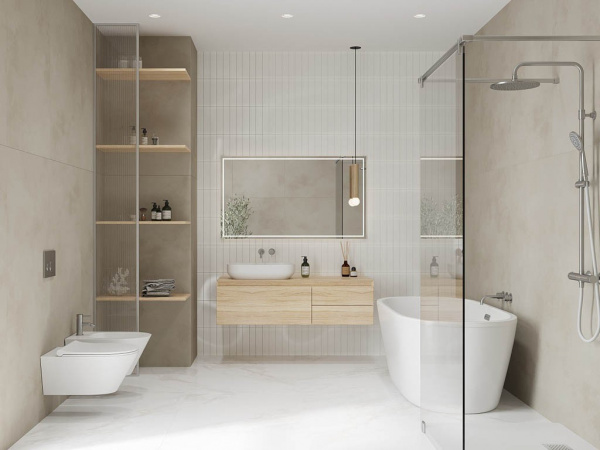 На фото Плитка AQUARELLE (Creto)