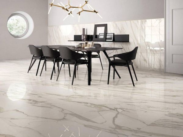 На фото Плитка PURITY OF MARBELE XL Supergres Ceramiche