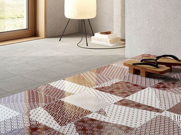 На фото Плитка KINTSUGI (Fioranese Ceramica)