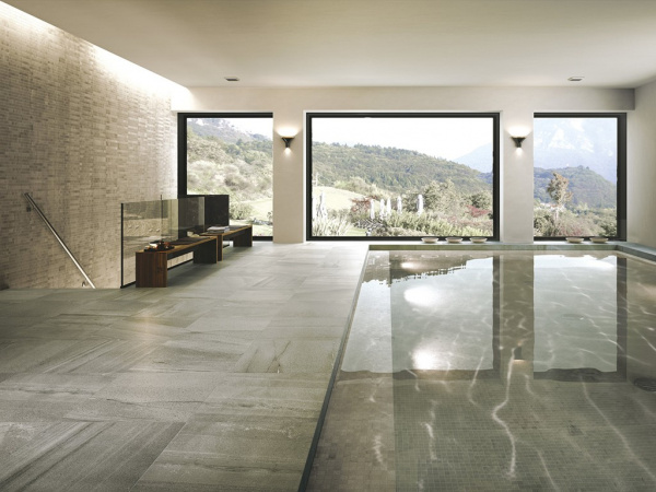 На фото Плитка PIETRA DI BASALTO (Iris Ceramica)