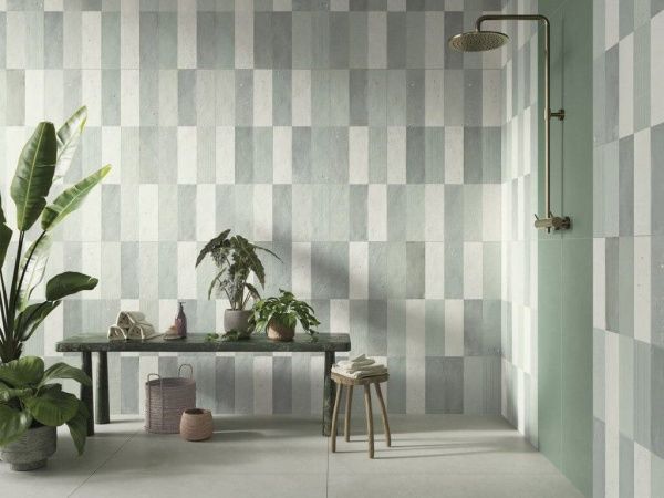 На фото Плитка COLORED CONCRETE (Sanchis Home)