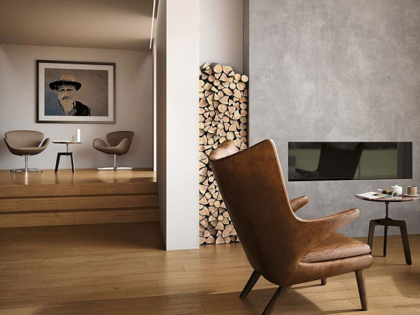 На фото Керамогранит OAK RESERVE (Atlas Concorde)