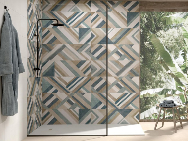 На фото Плитка AGERI/TREND/CR.CELLINI/HEX (Pamesa)