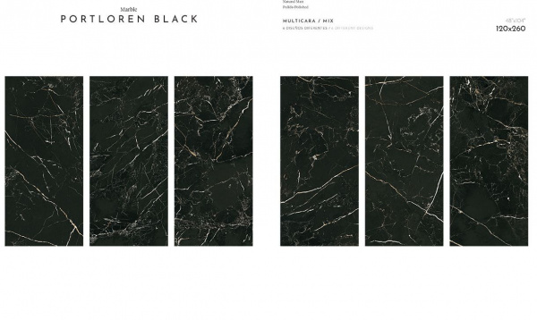 Керамогранит  PORTLOREN BLACK BIG SIZES (TAU Ceramica) На фото Керамогранит PORTLOREN BLACK BIG SIZES (TAU Ceramica)