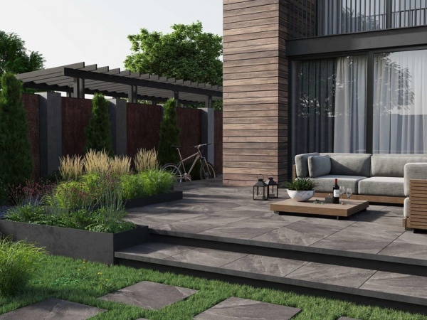Cement ONLYGRES Керамогранит 60x60x20 На фото Cement ONLYGRES Керамогранит 60x60x20