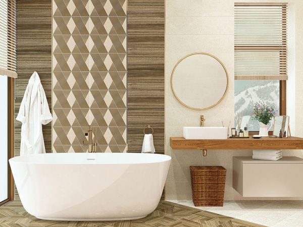 На фото Плитка ARTWORK/RETRO  (New Trend)