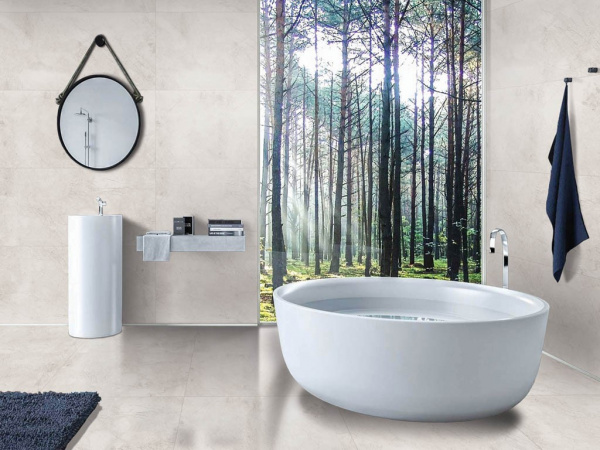 На фото Плитка 60*120 (Maimoon Ceramica)