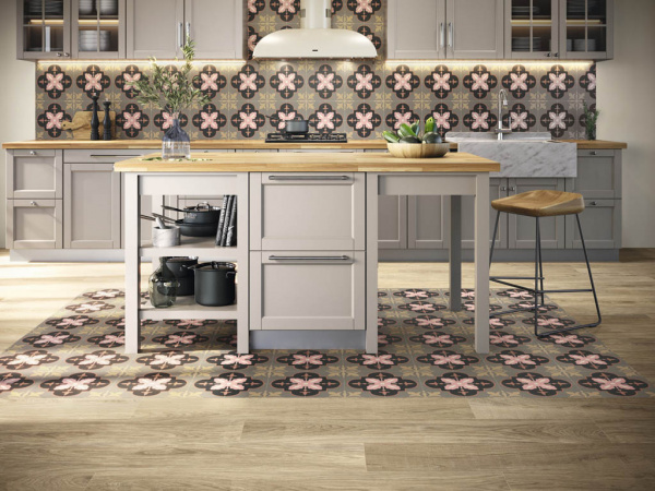 На фото Плитка DAHLIA (APE Ceramica Carmen)