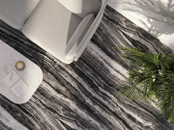 Керамогранит  СУПЕРМАКСИ: MARBLE ГЕММА (Kerama Marazzi) На фото Плитка СУПЕРМАКСИ: MARBLE ГЕММА (Kerama Marazzi)