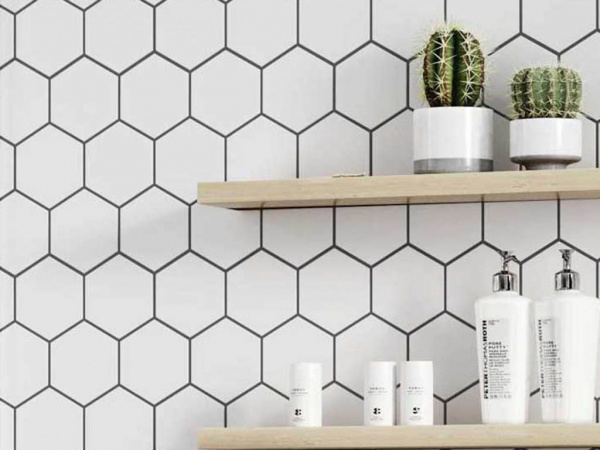 На фото Плитка Hex (Realonda)