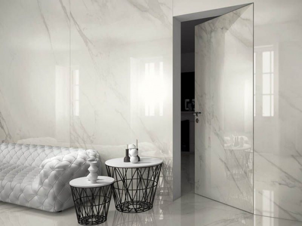 На фото Плитка CALACATTA / I MARMI (AVA Ceramica)