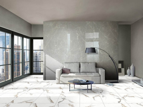 На фото Плитка 60x60 (Ocean Ceramic)