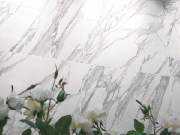 На фото Плитка GRANITE CALACATTA (IDALGO)