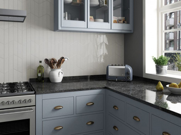 На фото Плитка CHEVRON (Equipe Ceramicas)