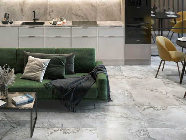 На фото Плитка VULCANO (Alma Ceramica)