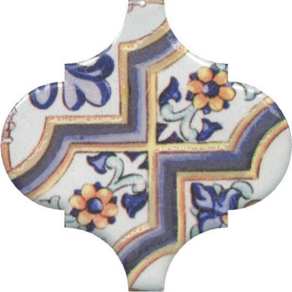 Декор Арабески Майолика орнамент (OP/A161/65000) 6.5x6.5 от Kerama Marazzi (Россия)