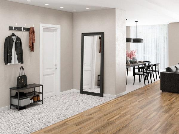 На фото Плитка ВИНТАЖ ВУД (Lasselsberger Ceramics)