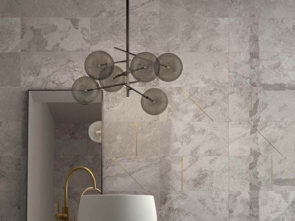 На фото Керамогранит ALPES RAW (ABK Ceramiche)