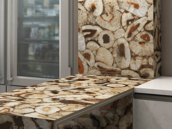 На фото Слэб керамический Polished (Staro)