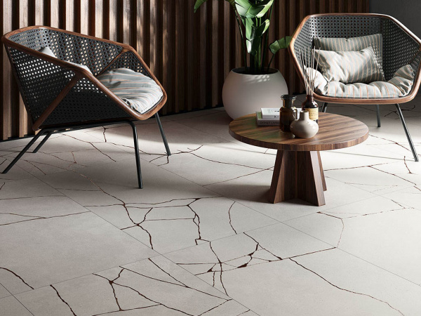 На фото Плитка KINTSUGI (Fioranese Ceramica)