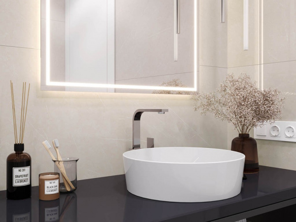 На фото Плитка 60*120 (LAPARET ИНДИЯ)